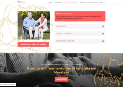 Sito web Centro Assistenza Sanitaria