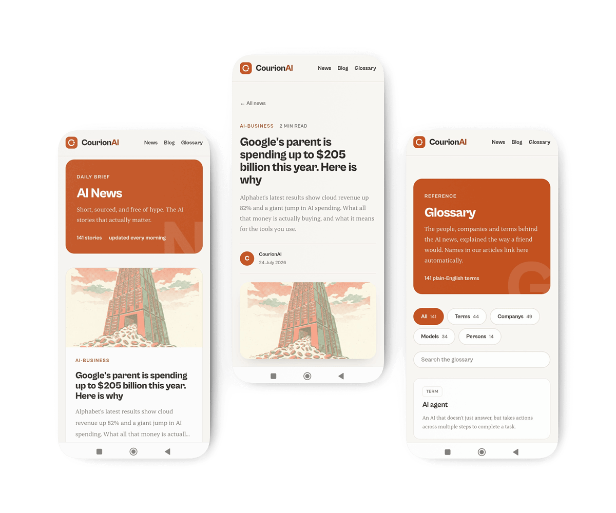 sito web blog automatizzato sull’intelligenza artificiale